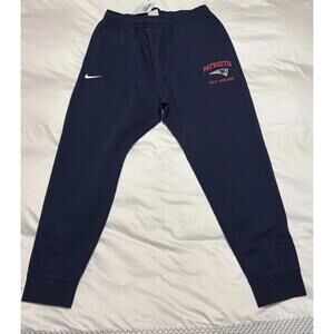 New England Patriots Nike NFL On Field Sweatpant Joggers Men's XLarge Navy NWT